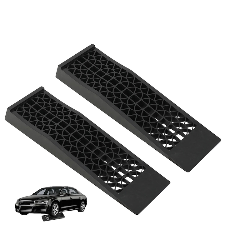 Rampa auto, 5 tone capacitate, 698x20x7.8cm, set de 2 bucati, material polipropilena