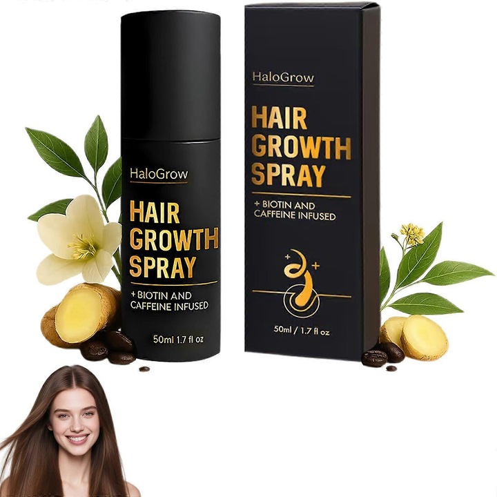 Spray pentru cresterea parului, ingrijire profunda, ingrediente naturale, 1pc