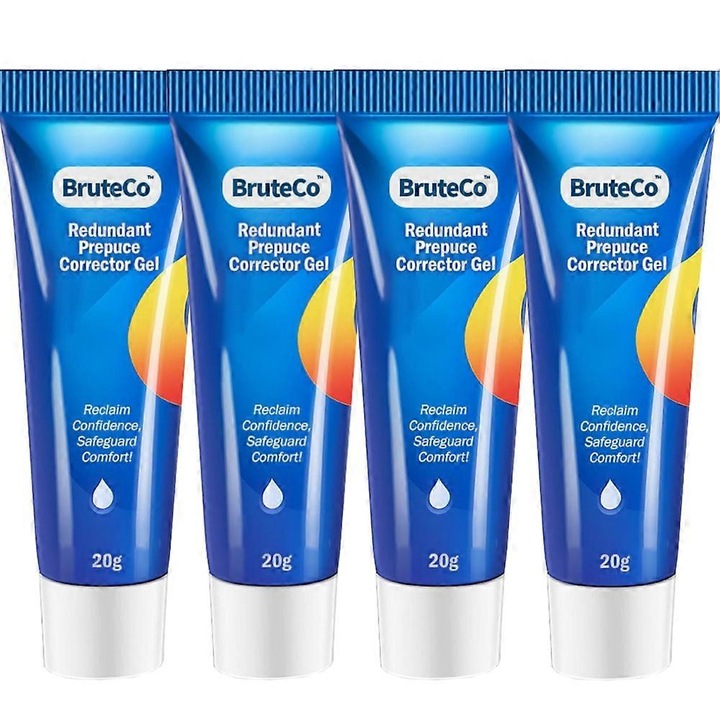 Fimózis korrekciós gél, 4 darab, természetes összetevők, hidratálás, bőregészség