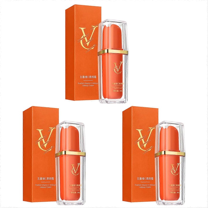 C-vitaminos arckrém, 3 darabos szett, hidratáló, világosító, 30g