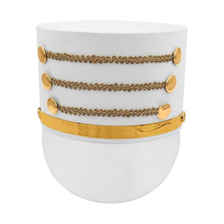 Palarie Nutcracker, 55-60cm, pentru petreceri si evenimente festive, alb