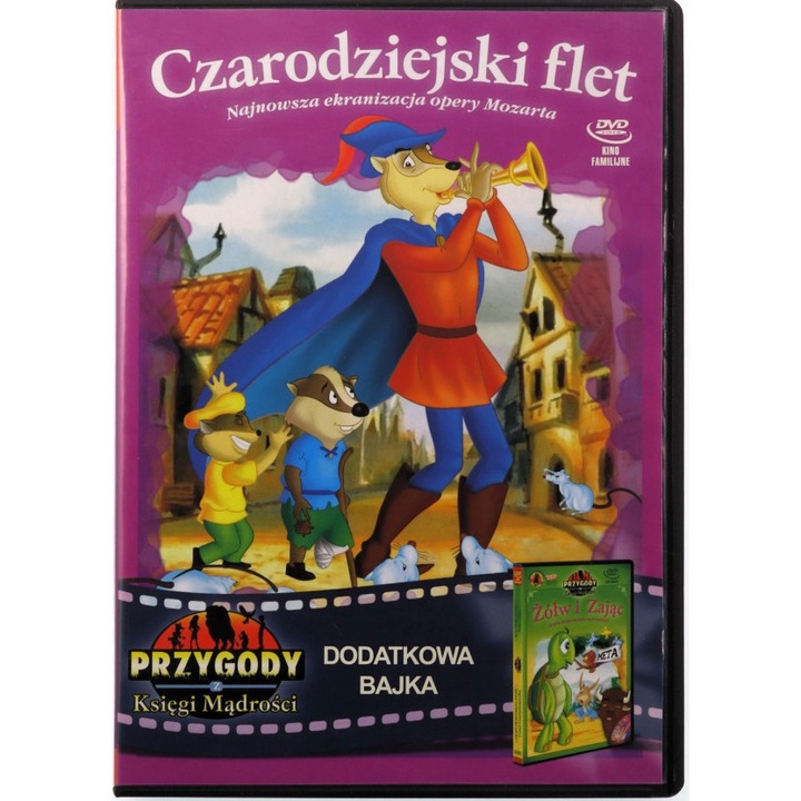 Czarodziejski Flet / Żółw I Zając [DVD]