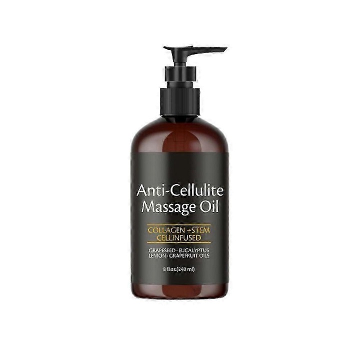 Ulei de masaj anticelulitic 240ml cu colagen si celule stem, hidratant