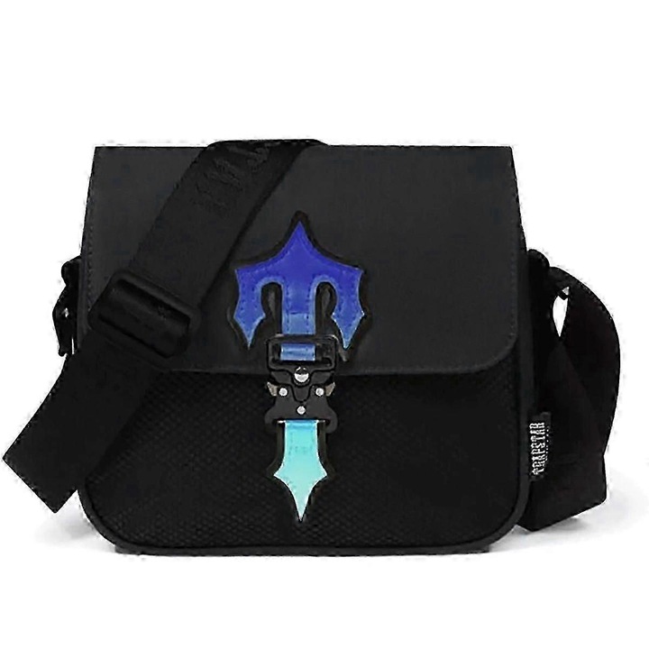 Trapstar unisex táska, divatos design, téglalap alakú, többszínű, mindennapi használatra