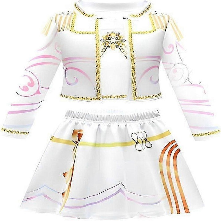 Costum de Cosplay K-Pop Demon Hunters Rumi Mira Zoey pentru copii, 100-160cm, 3-12 ani, nou