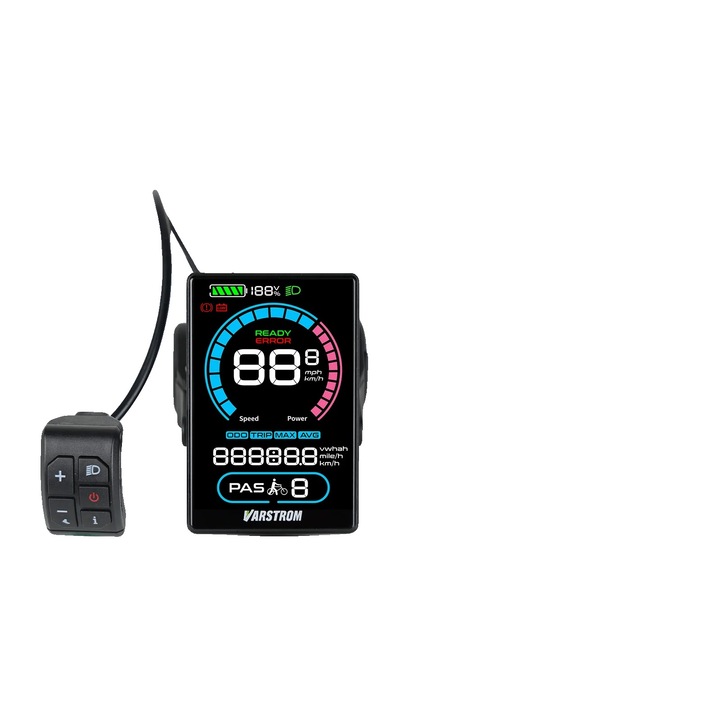 Display LCD 3.5 inch, Waterproof, Port de incarcare USB-C, VD618