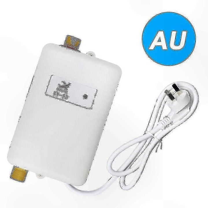 Încălzitor instant electric pentru chiuvetă și duș, tehnologie de încălzire instantanee, alb