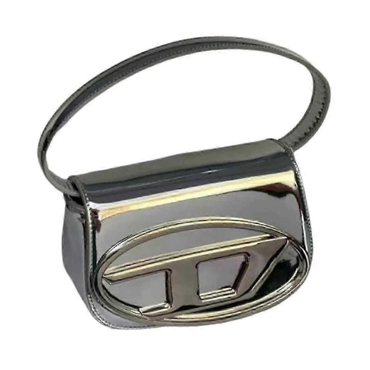 Női táska, egyedi design, ezüst, különböző méretek