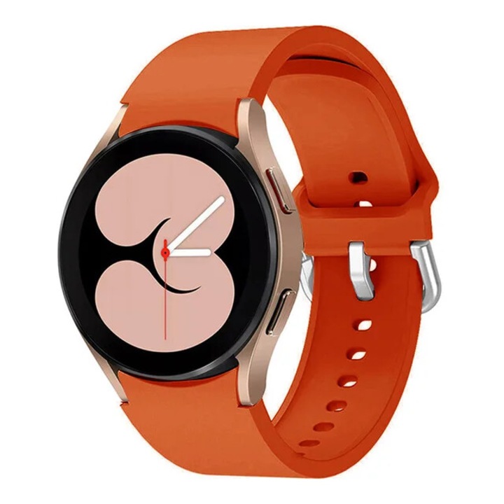 Bratara de schimb din silicon pentru Samsung Galaxy Watch 4/5/6, design elegant, rezistent la apa, multicolor, dimensiune unica