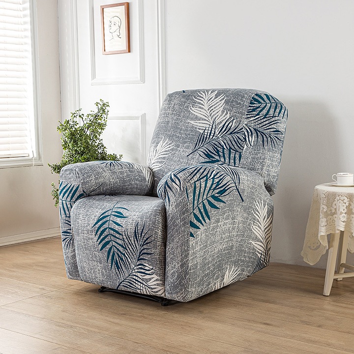 Set husa elastica pentru fotoliu reclinabil, huse pentru scaune si canapele, material ingrosat, 1 bucata, stil 1