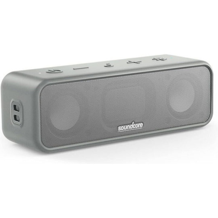 Boxa portabila Anker SoundCore 3, 16 W, gri, Bluetooth, IPX7