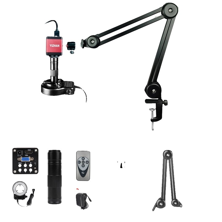 Digitális mikroszkóp, 48MP, HDMI és TYPE-C, 500x, távvezérlés