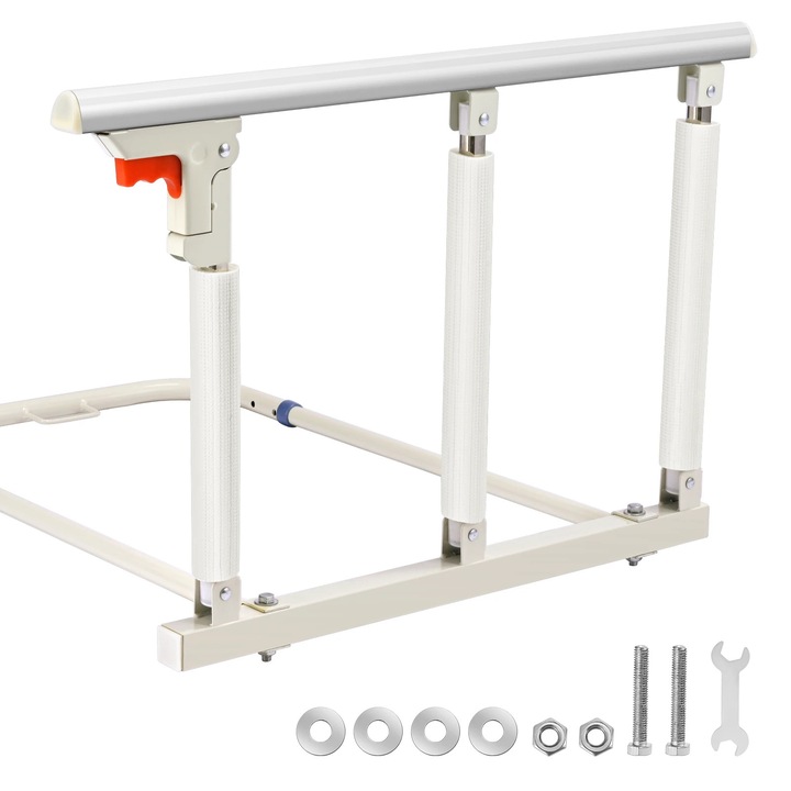 Bara de pat ajustabila, design robust, caracteristici de siguranta imbunatatite