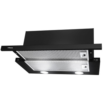 Hota incorporabila telescopica Hansa OTP6241BH, Putere de absorbtie 500 m3/h, 1 motor, 60 cm, Negru Hota incorporabila telescopica Hansa OTP6241BH, Putere de absorbtie 500 m3/h, 1 motor, 60 cm, Negru