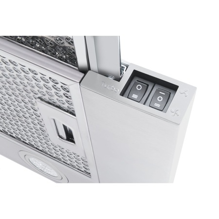 Hota incorporabila telescopica Hansa OTP6241IH, Putere de absorbtie 500 m3/h, 1 motor, 60 cm, Inox