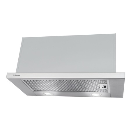 Hota incorporabila telescopica Hansa OTP6241IH, Putere de absorbtie 500 m3/h, 1 motor, 60 cm, Inox
