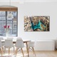 Tablou VarioView MoonLight Fosforescent Luminos in Urban Orase Dubai la inaltime, 20 x 30 cm