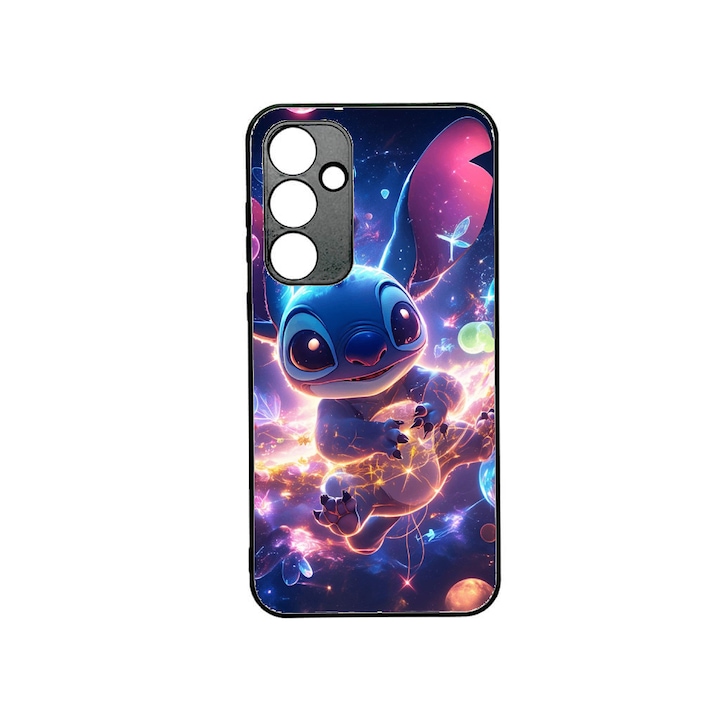 Husa Soft TPU compatibila cu Samsung Galaxy A55, Stitch Design