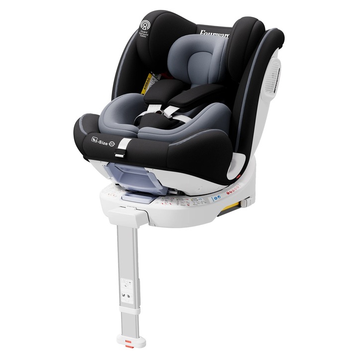 Scaun auto copii 360 rotativ, ISOFIX, 0-12 ani