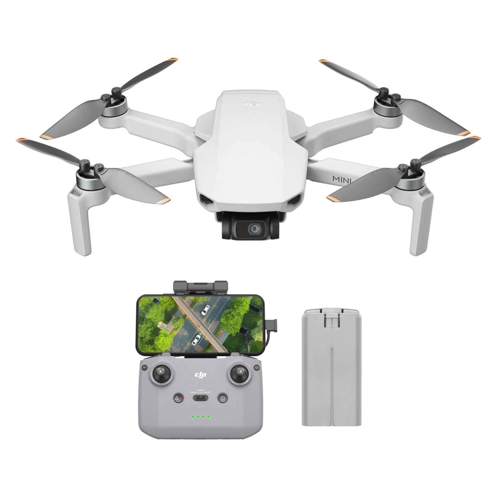 Drona Dji Mini 4K Cu Camera 4K Uhd Pentru Adulti, Stabilizare