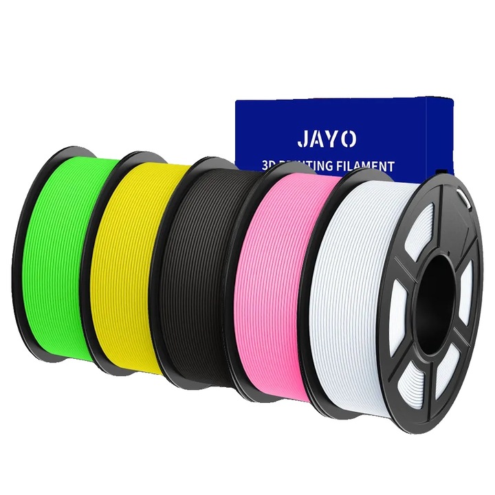 Filament 3D, 1.75mm, 320m, PETG, ellenálló, egyenletes nyomtatás, fekete