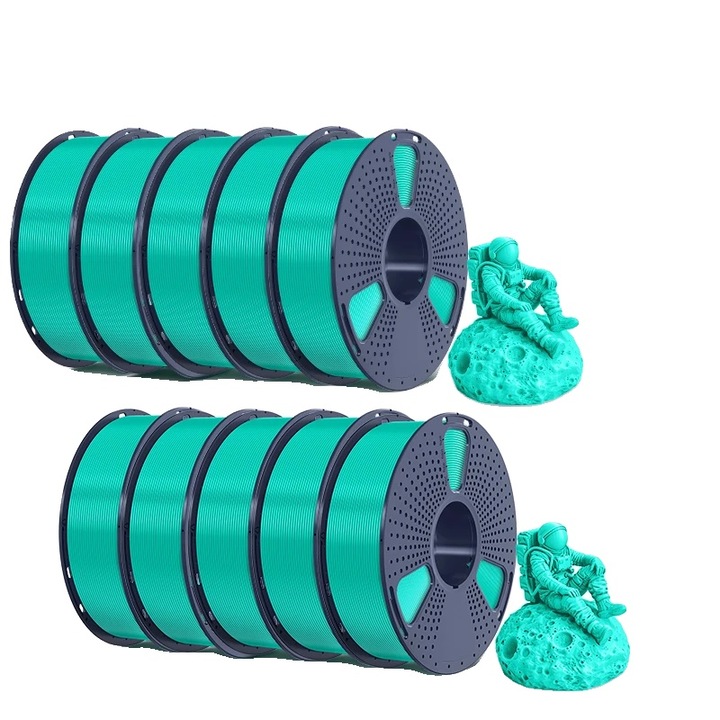 Filament 3D PETG Mentazöld, 1.75mm, 1kg, FDM nyomtatókkal kompatibilis