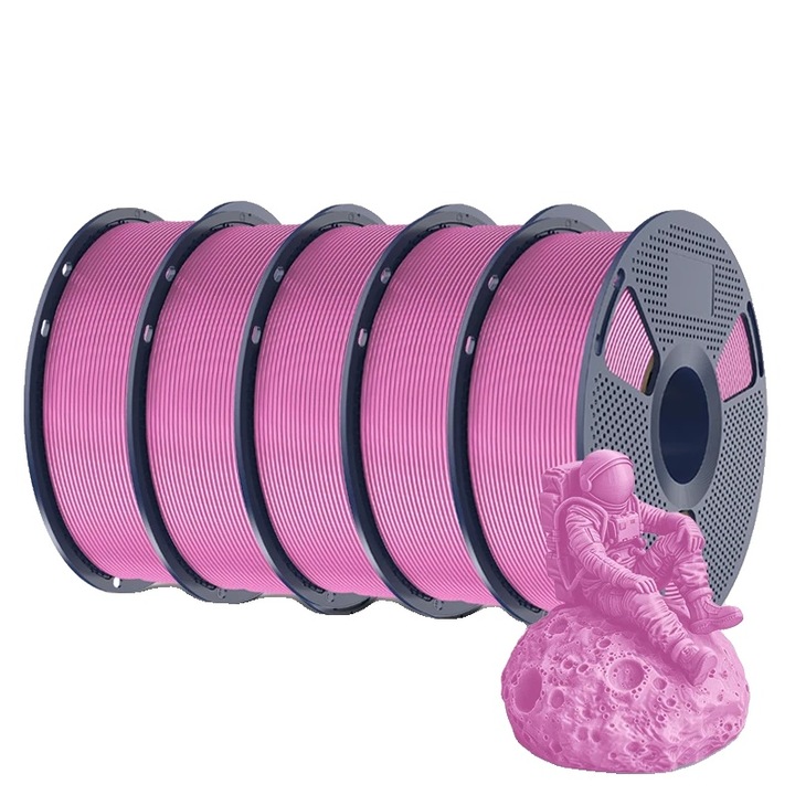 Filament 3D, PETG, roz, 1.75mm, 1kg