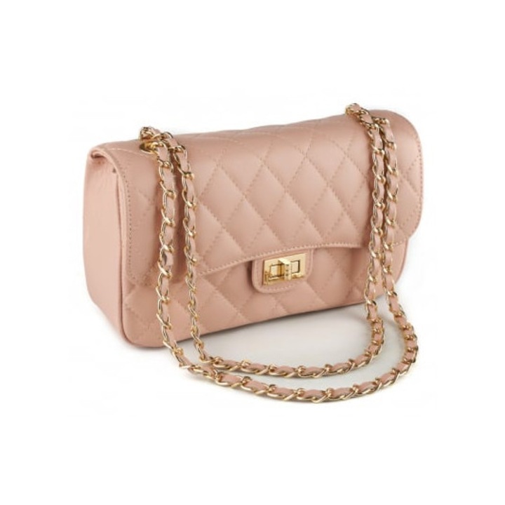 Patricia taska, steppelt hatasu bor crossbody 8002fwqgwq, Púderrózsaszín, 29 x 16 x 8