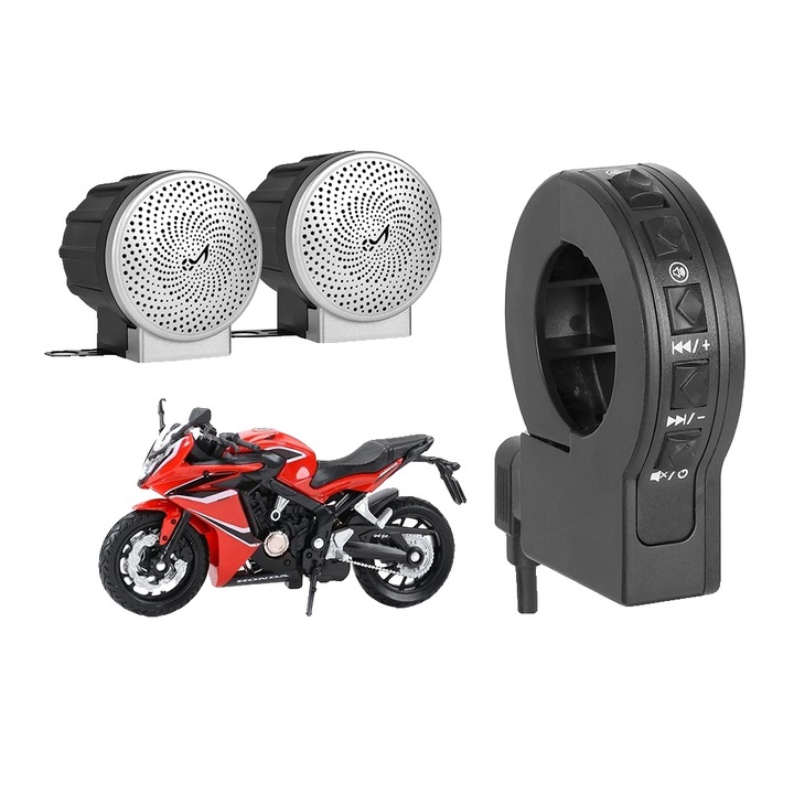 Дифузер Moto, 10W, Bluetooth 5.0, Водоустойчив дизайн, Размери 15x10x7.5cm