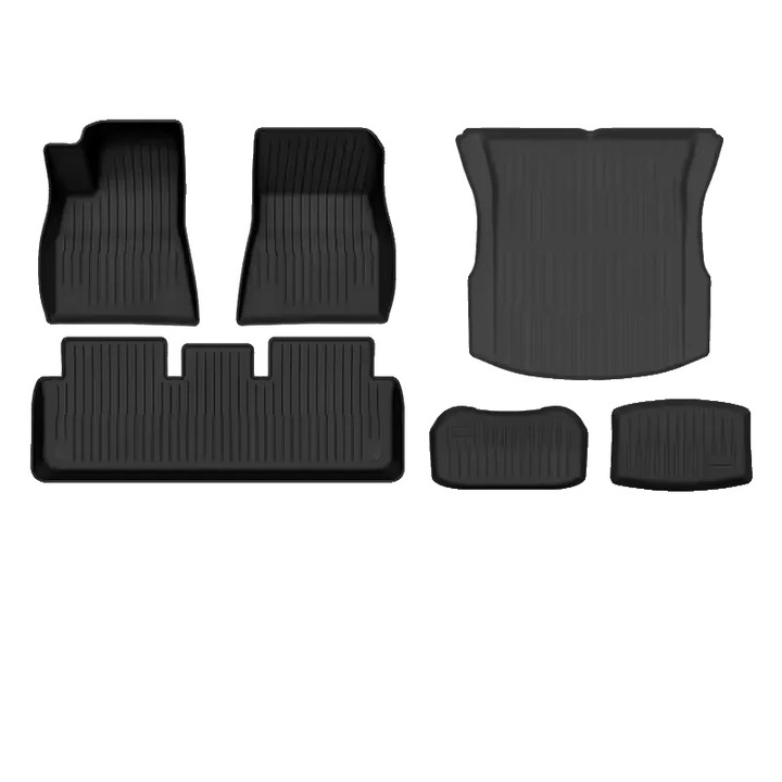 Csomagtérvédő, 6 db, vízálló, magas peremű kialakítás, 80x60x20 cm