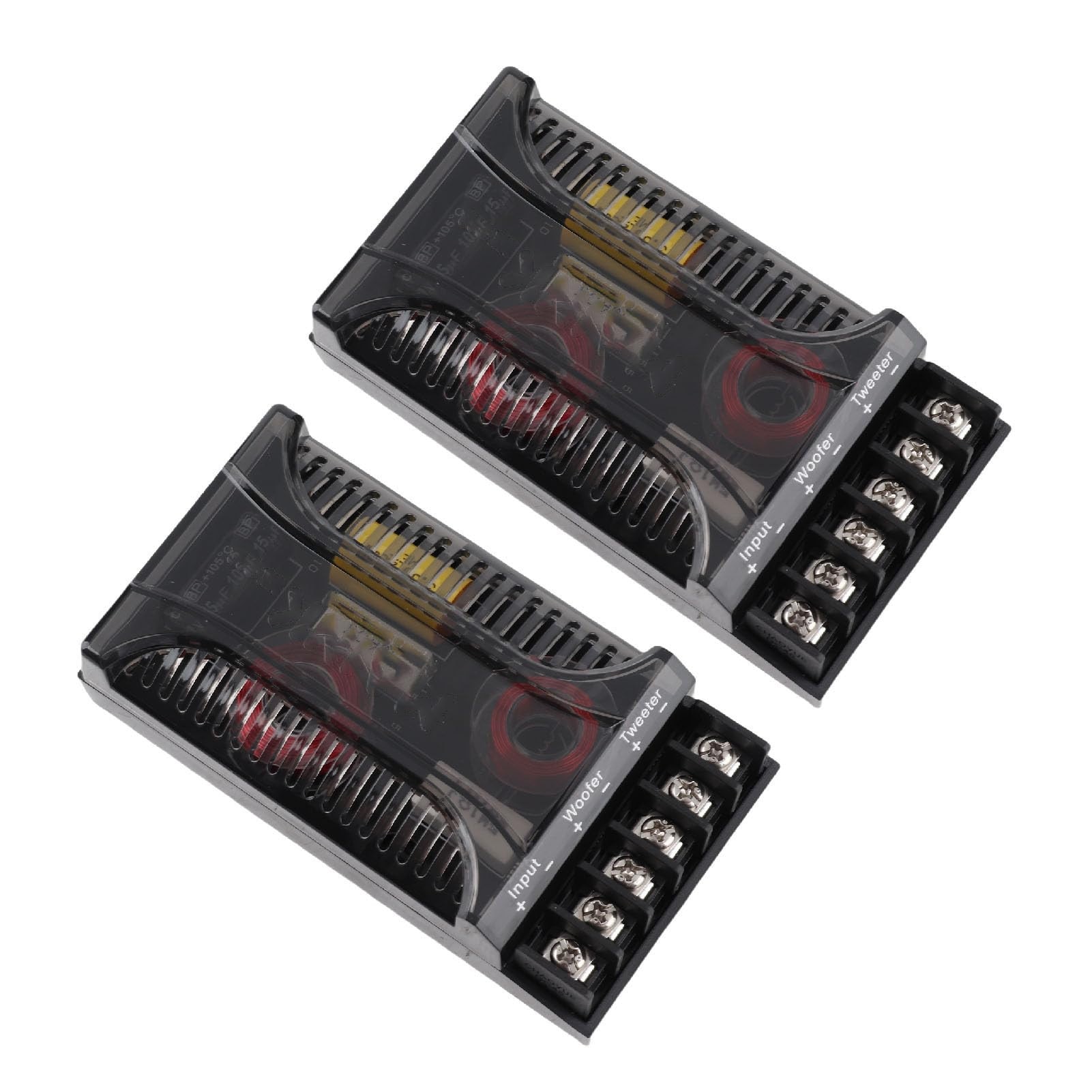 Crossover Audio Auto Pe 2 Cai, 2 Bucati, Splitter Difuzor