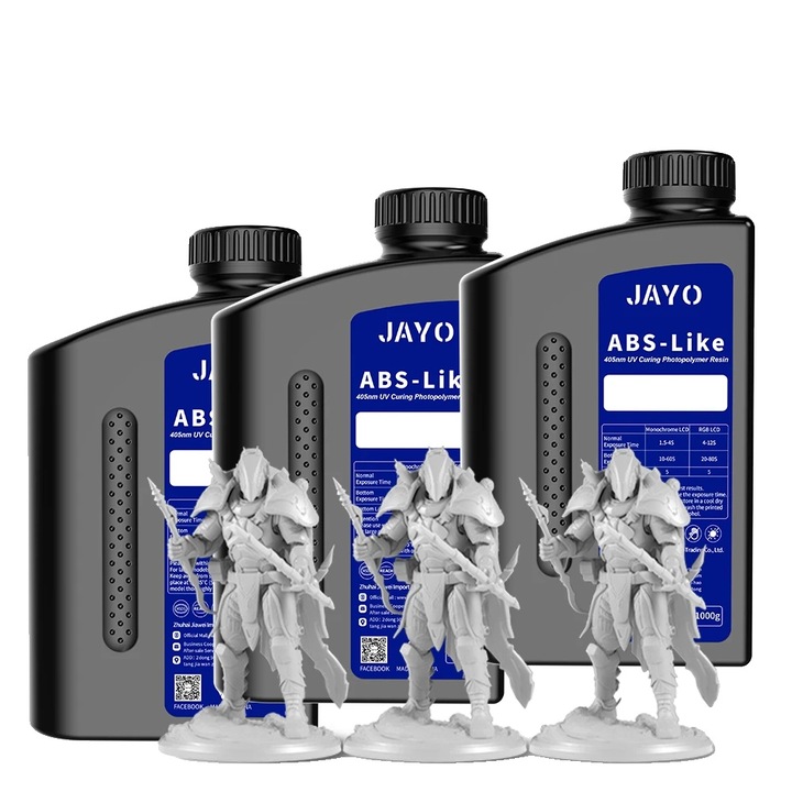 Rasina 3D ABS-Like 3GY, 250x120x120mm, 1000g, gyorsan keményedő