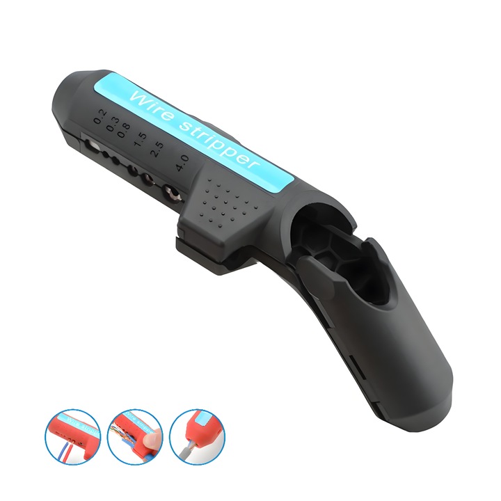 Cleste dezizolat Koonenda multifunctional negru 23x135mm