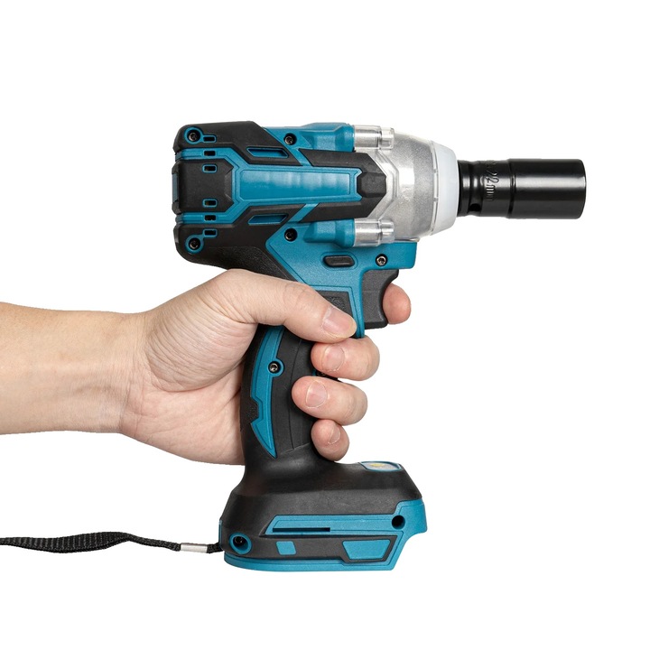 Set de masina de insurubat fara fir, 520 Nm, design compact, albastru