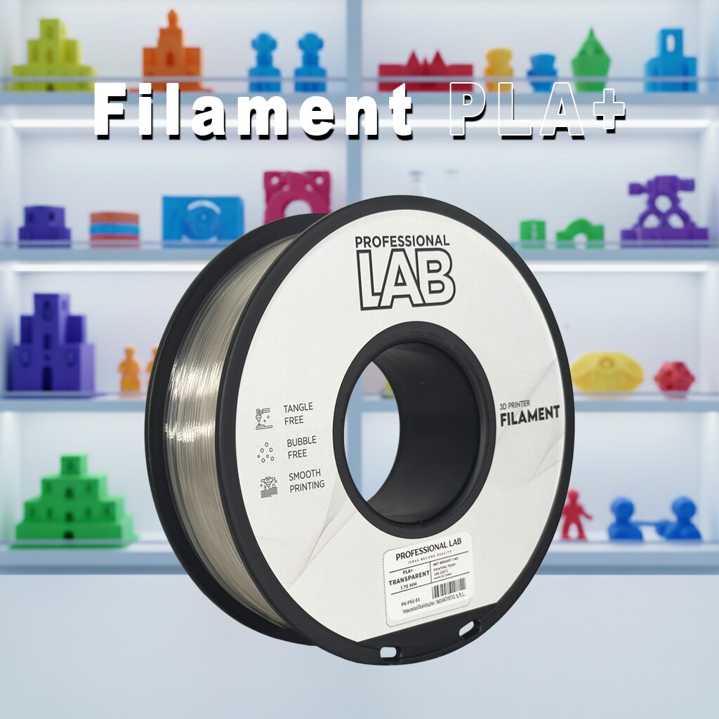 Rola filament, PLA Plus Translucid, 1kg, Professional Lab PLA+ ...