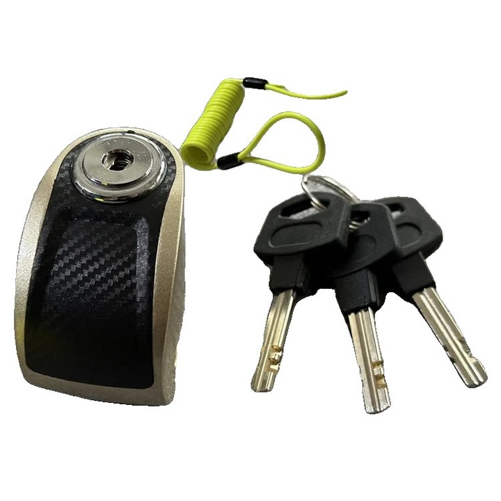 Lacat de securitate, 2023 Golden-S, zinc, 56x56x51.5cm, 0.36kg