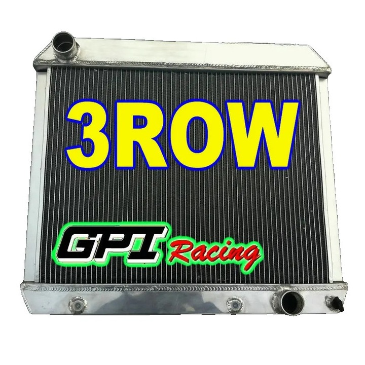 Radiator auto, aluminiu, design usor, 22x25in, set inclus