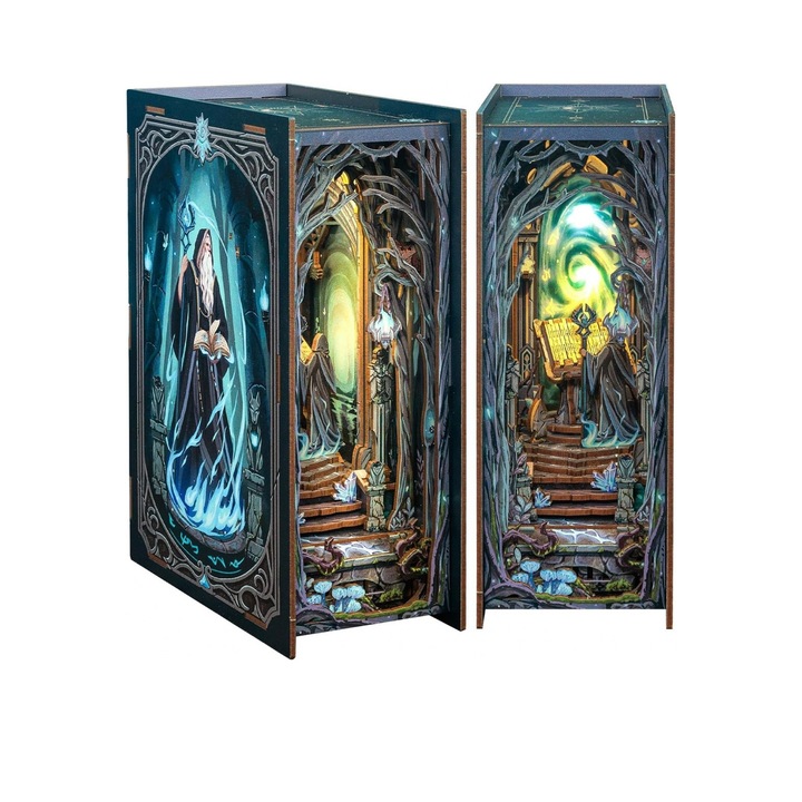 3D Kirakó, Saját Készítésű Könyvtámasz, Csodaország Kapuja, Cute Bee, 107 darabos