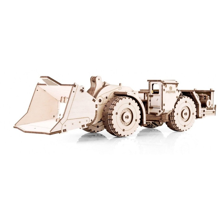 3D kirakó, MOAZ-4075 be- és kirakodó gép, EWA, fa, 403 darabos