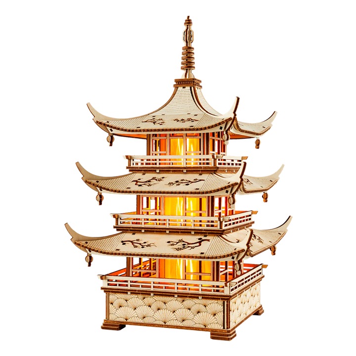 3D kirakó, Harmony Tower, WT, fa, 259 darabos