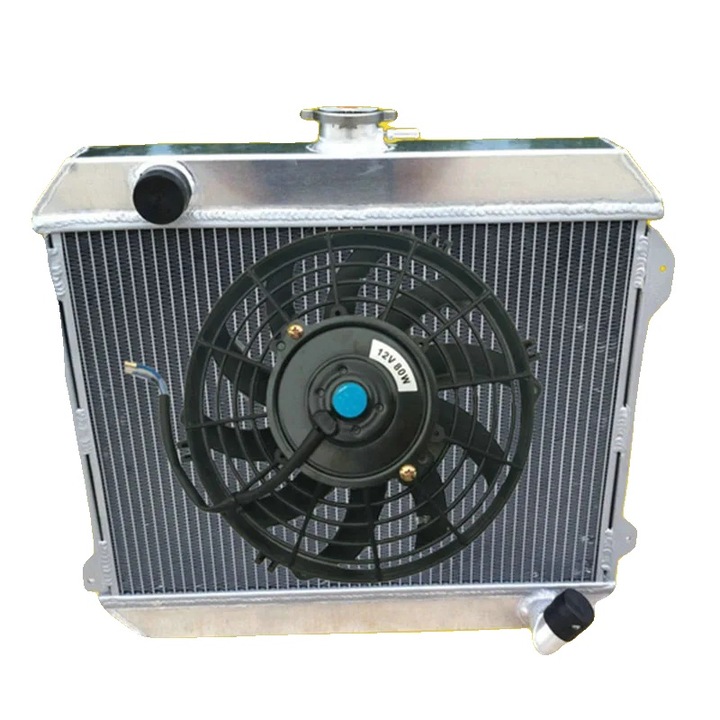 Calorifer din aluminiu, 3 randuri, dimensiune nucleu 478mm x 357mm x 56mm