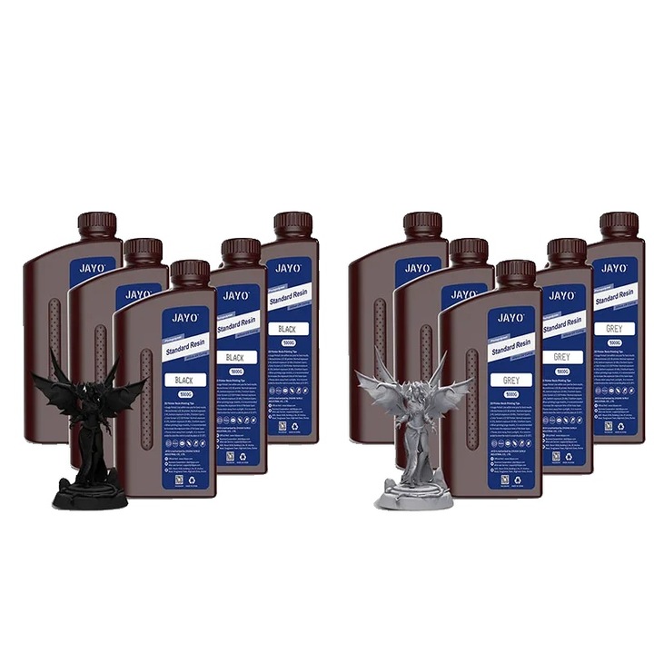 Rasina 3D Standard-5BK 5DGY, nagy pontosság, alacsony zsugorodás, 200-400 mPa.s, 405nm