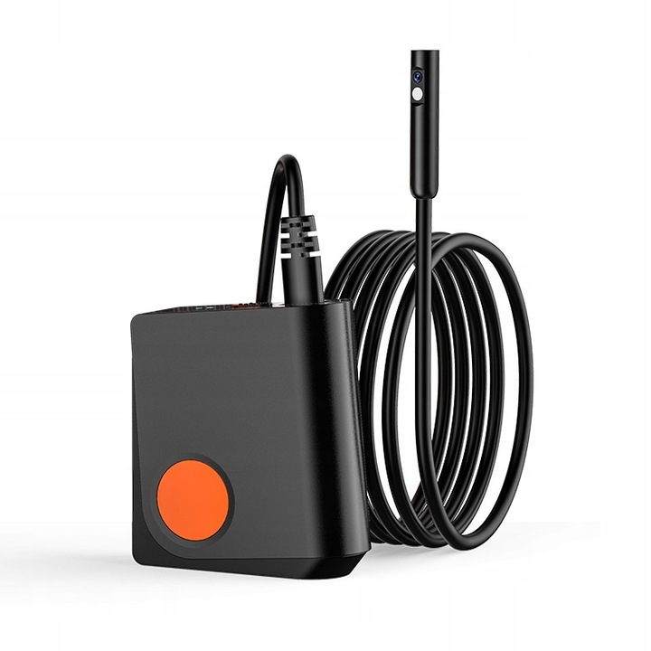 Инспекционна камера/ендоскоп Benetech, WiFi, съвместима с Android/iOS, Duo LED, 5 м кабел, черна