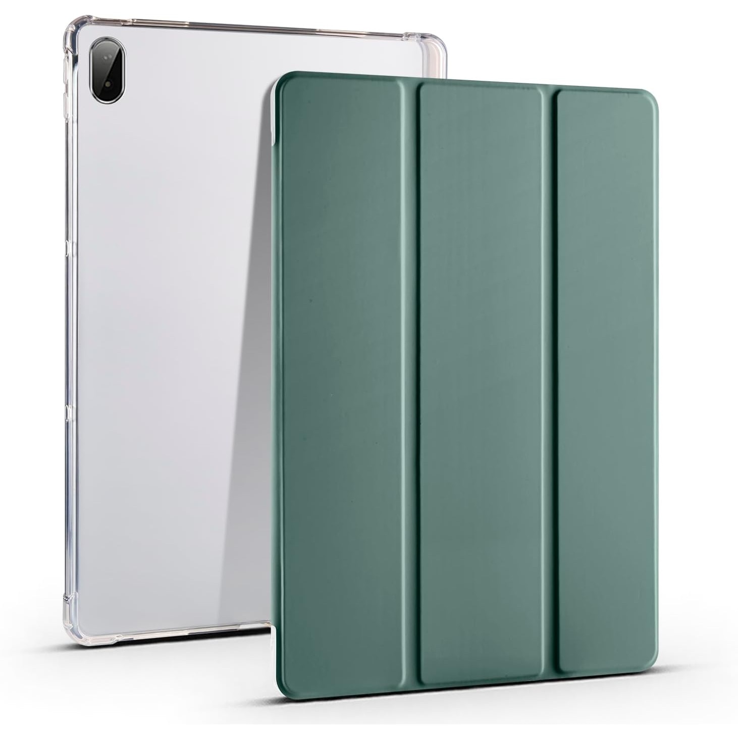 Husa premium Sigloo pentru Lenovo Tab M10 Plus, suport Smart Pen, Verde Pin, 10.6"