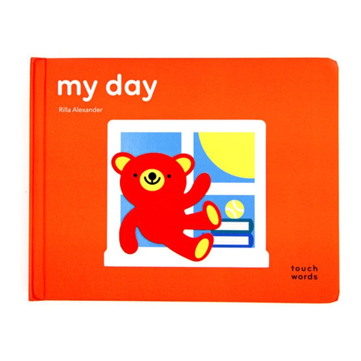 Carte cartonata "My Day Touch Words", Novelty