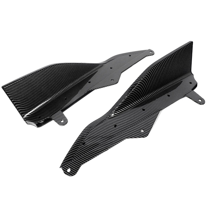 Fuste laterale pentru BMW 2 Series G42, aspect carbon, set, montare usoara