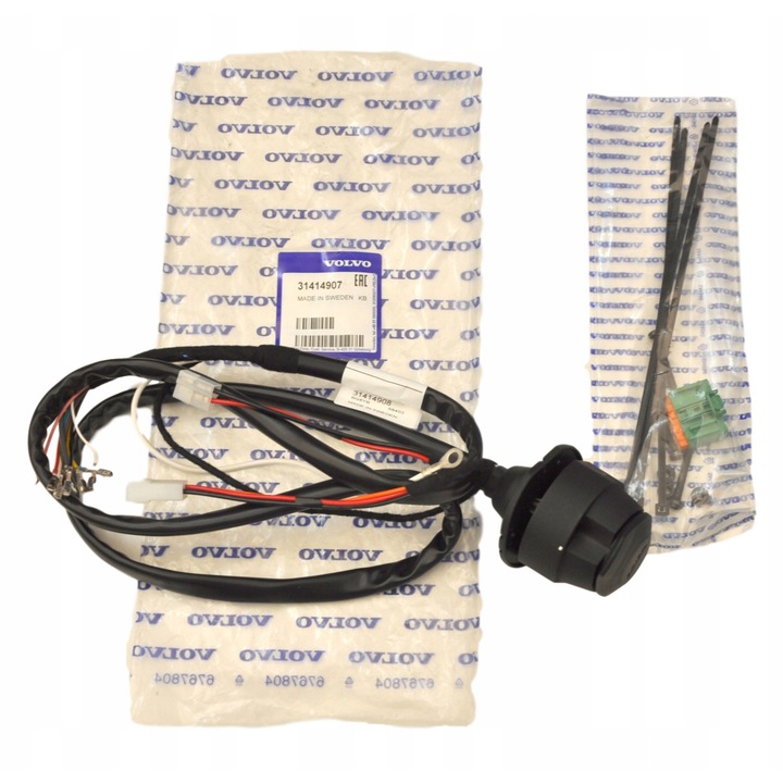 Sistem tractare, Volvo, cablaj carlig de remorcare OE 31414907, original