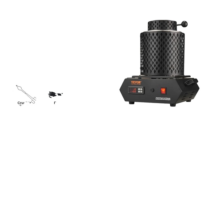 Furnal electric de topire, 1350W, eficienta ridicata, control PID, stabilitate crescuta Vevor