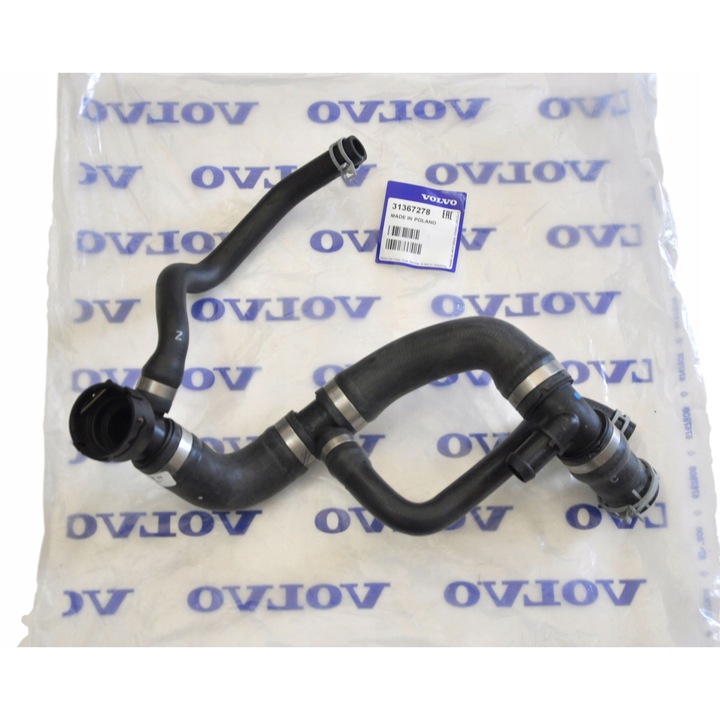 Furtun stanga radiator apa Volvo S60 V60 XC60 V70 S80 2,0D 31367278