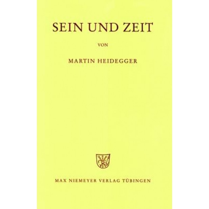 Sein Und Zeit, Martin Heidegger